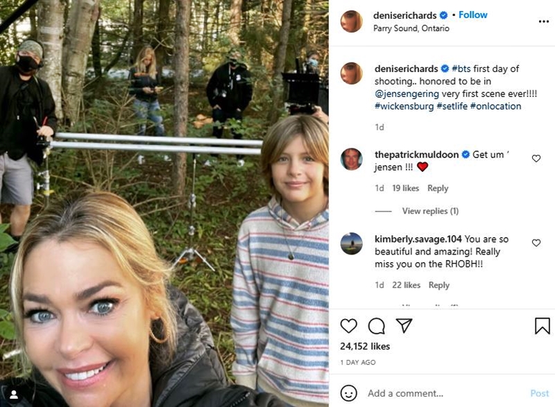 B&B Star Denise Richards In Dool Crossover Cast Movie