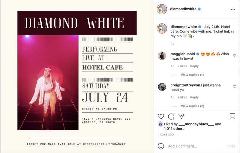 The Bold And The Beautiful (B&B) Spoilers: Diamond White Shares News Of Her New Gig